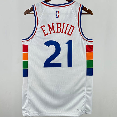 Maillot 76Ers Embiid 21 2025