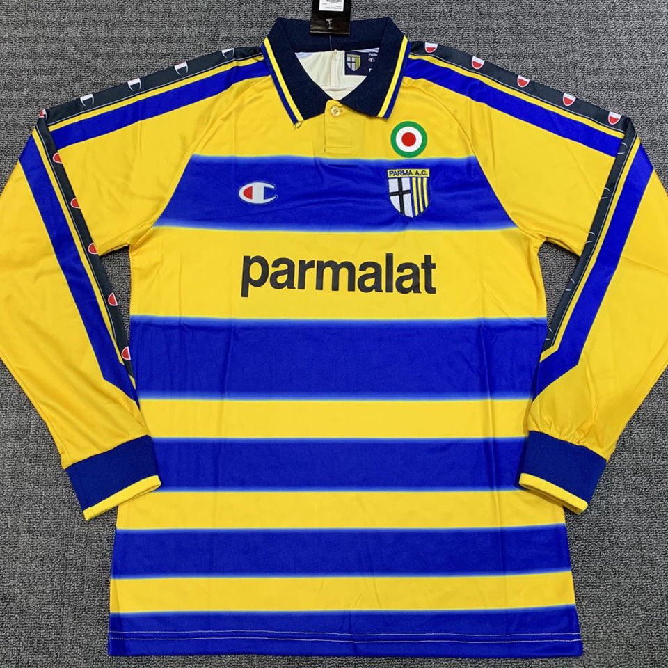 Maillot Parma Domicile Manches Longues Rétro 1999