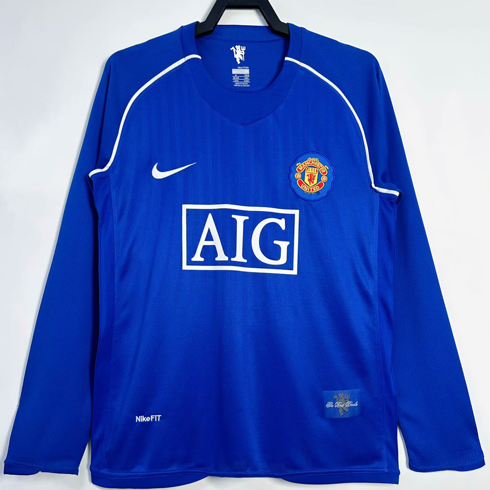 Maillot Manchester United Gardien Manches Longues Rétro 2007/08