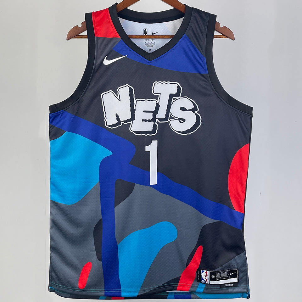 Maillot Nets Bridges 1 City Editionk Nba Jerseys 2023/24