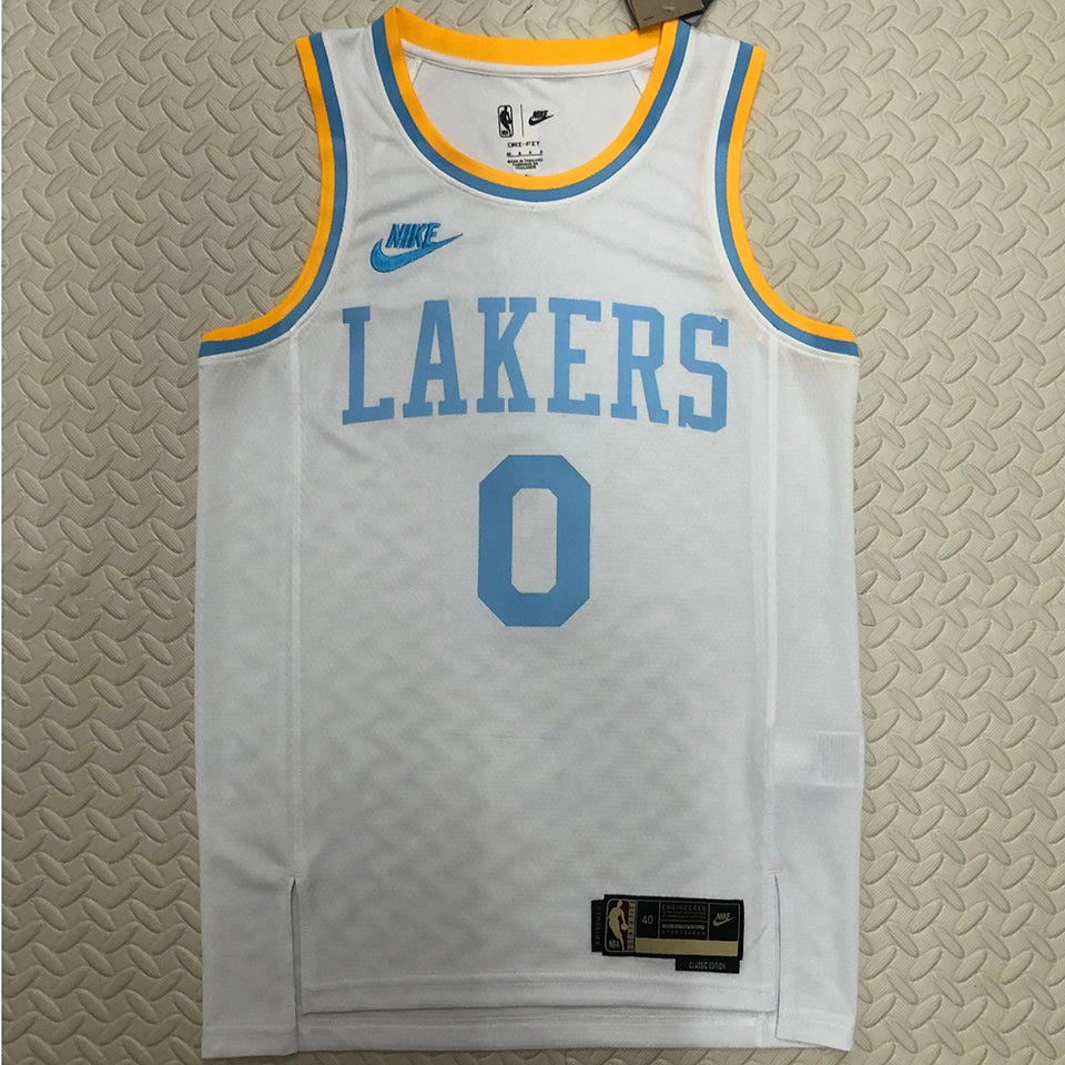 Maillot Lakers Westbrook 0 Rétro