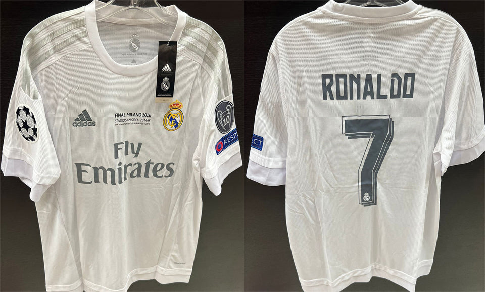 Maillot Real Madrid Domicile Rétro 2015/16