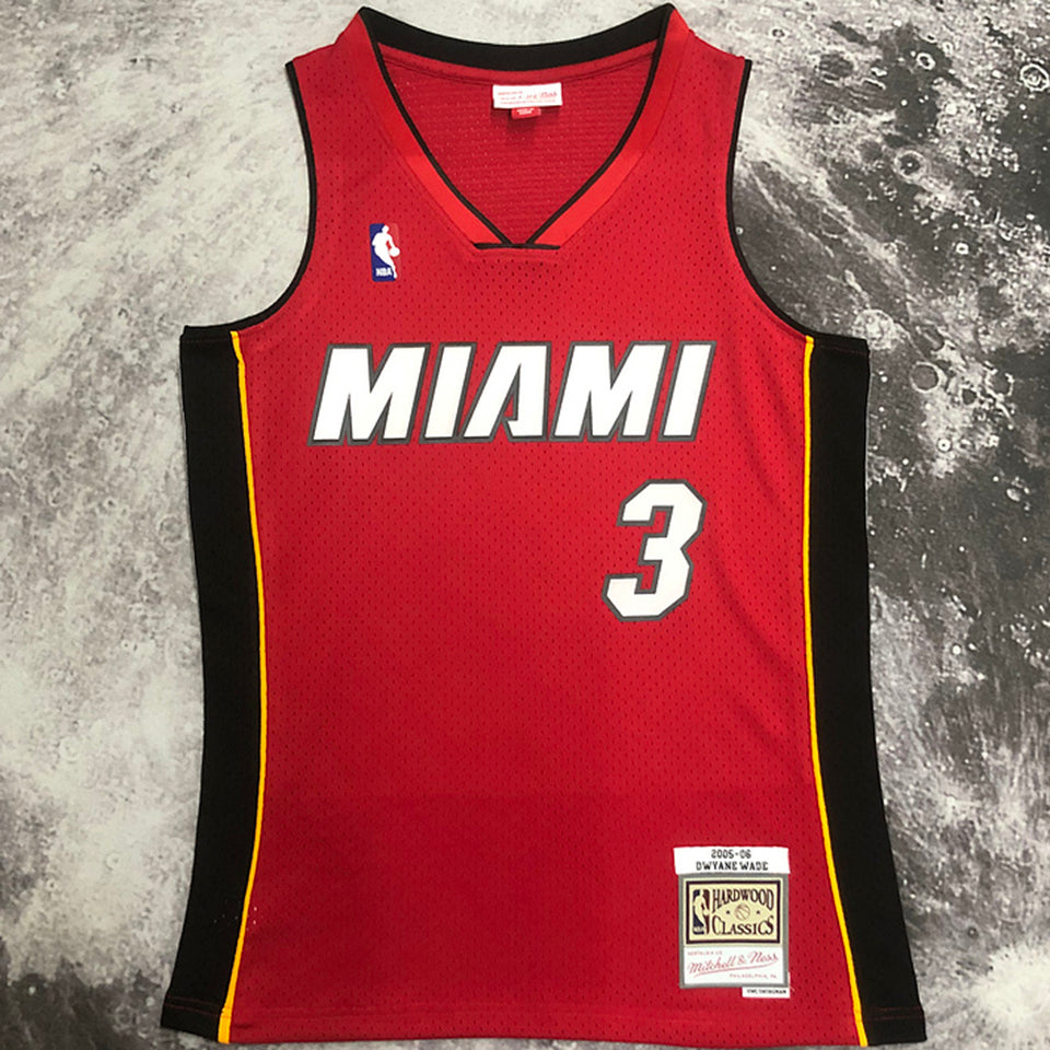 Maillot Miami Heat Wade 3 Rétro 2005/06