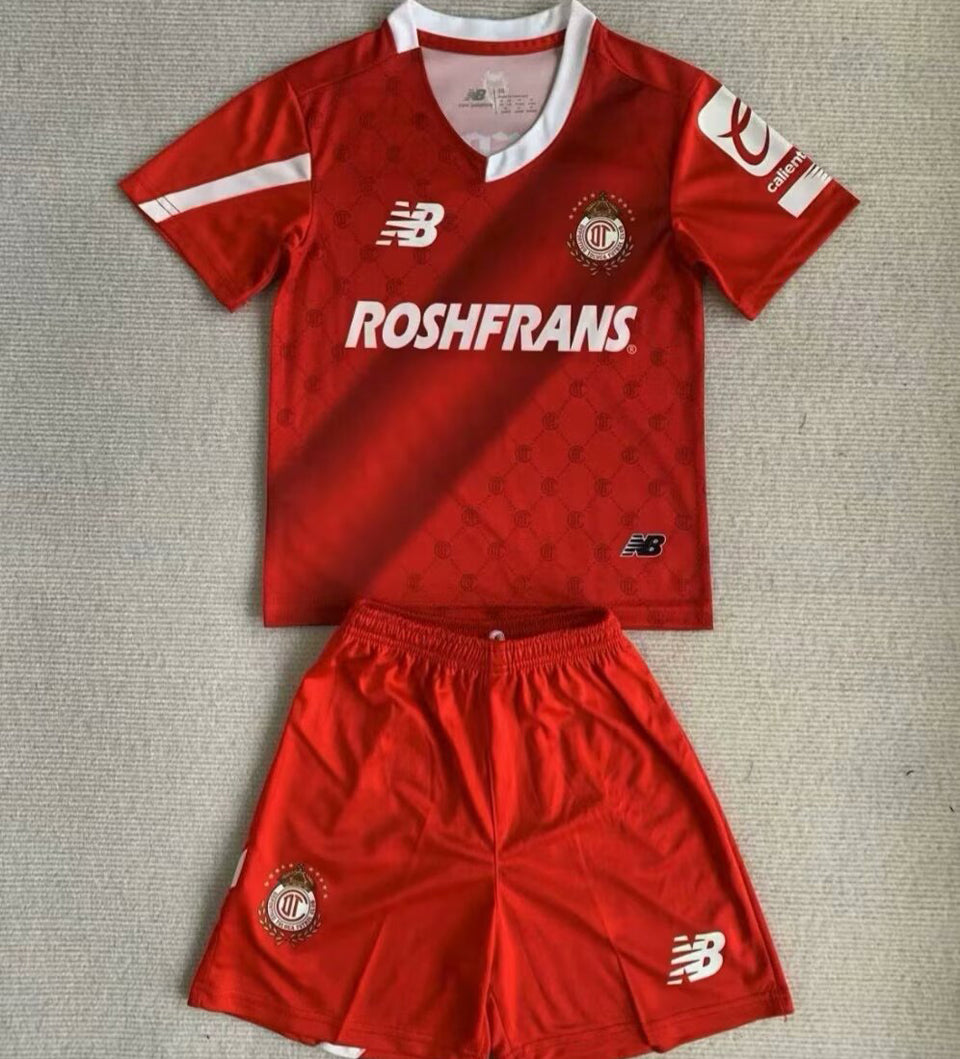 Maillot Deportivo Toluca Domicile 2023/24 Enfant