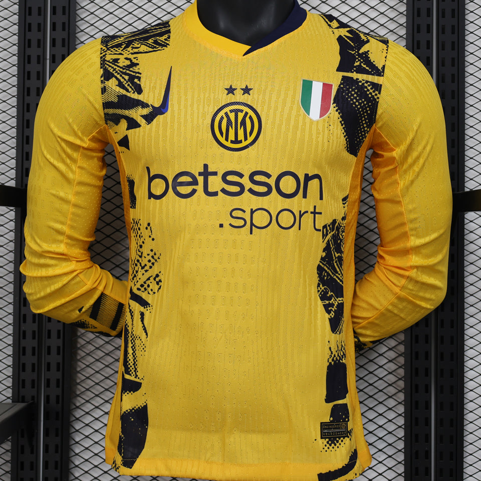 Maillot Inter Milan Third Manches Longues 2024/25 (Version Joueur)