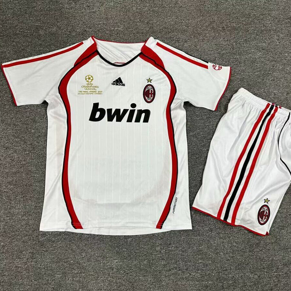 Maillot AC Milan Extérieur Rétro 2006/07 Enfant