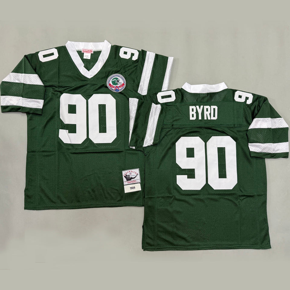 Maillot Byrd 90 Men S New York Jets Rétro