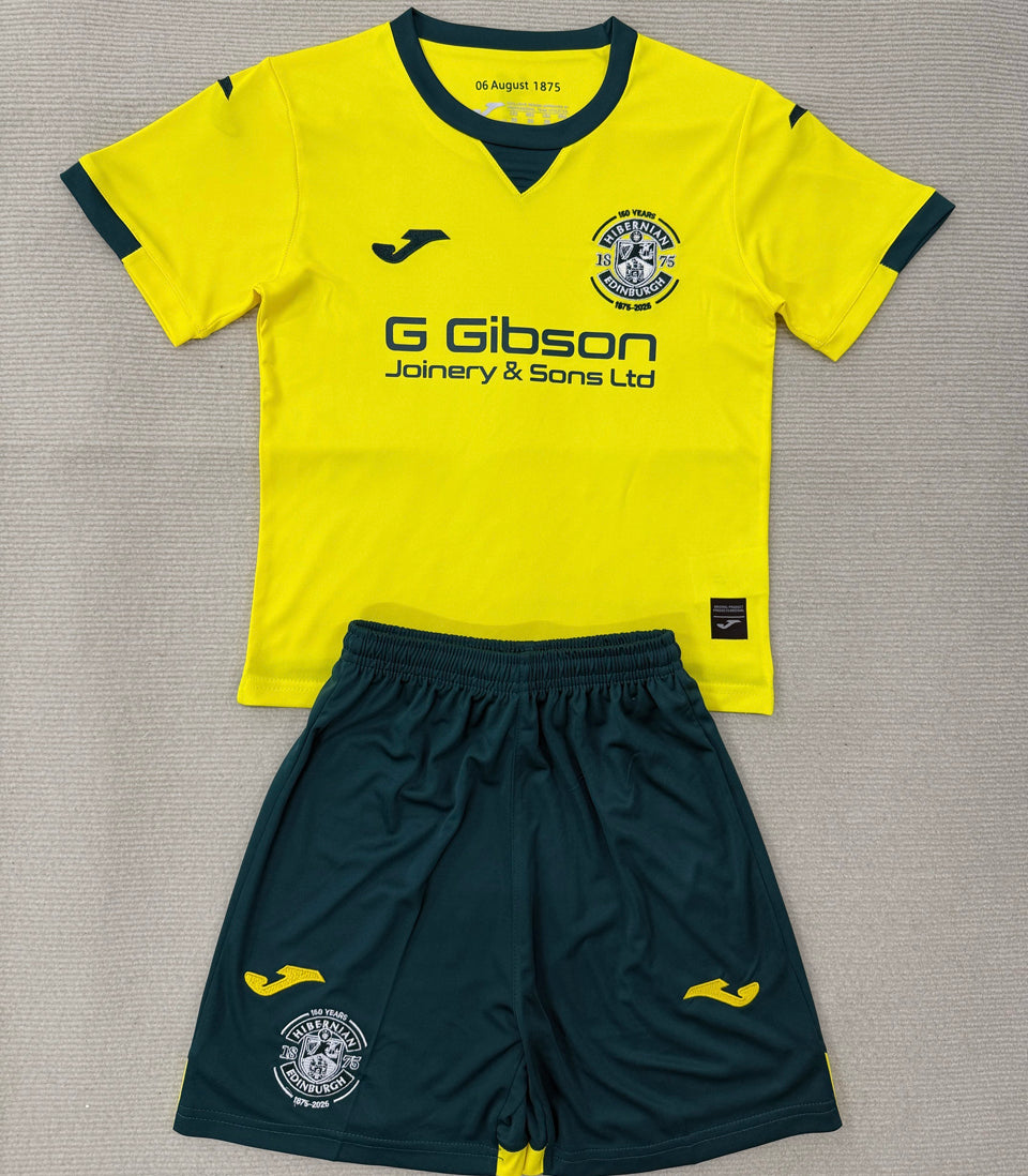 Maillot Hibernian Extérieur 2025/26 Enfant