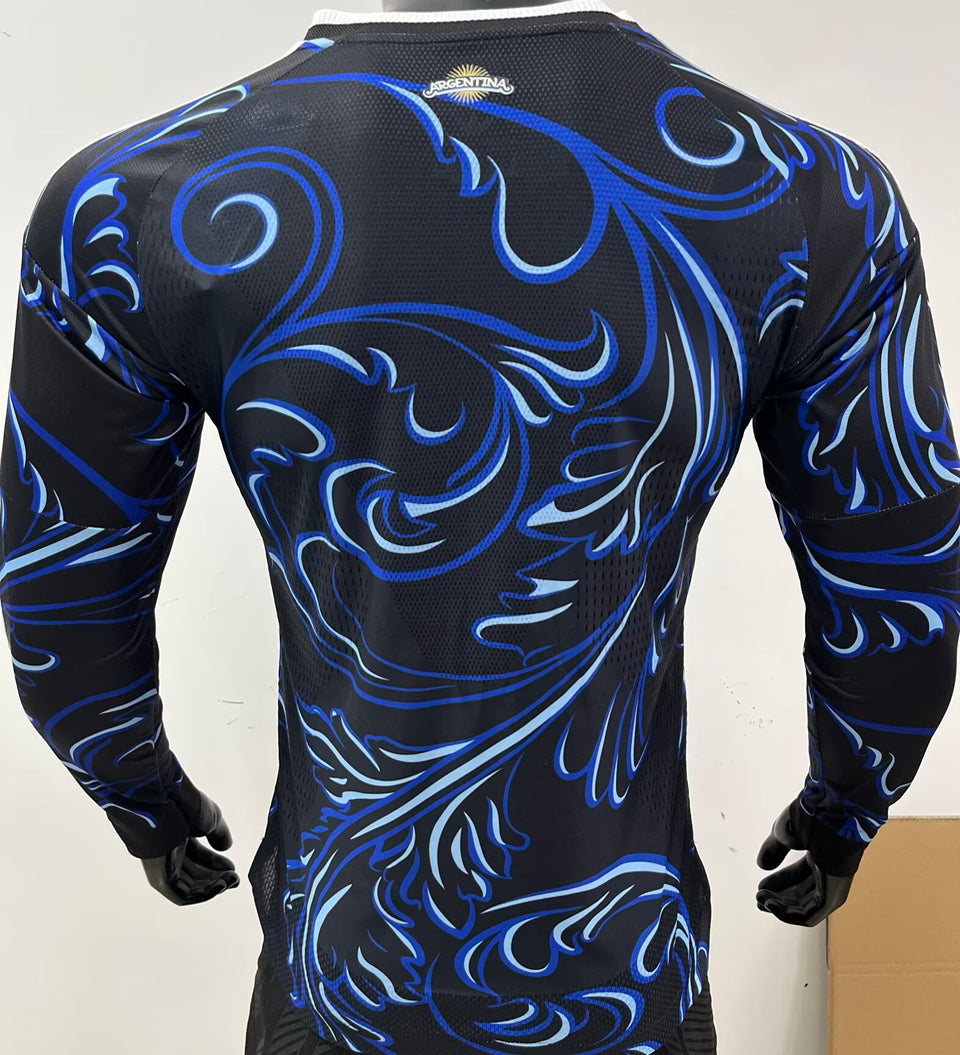 Maillot Argentine Extérieur Manches Longues 2026/27 (Version Joueur)