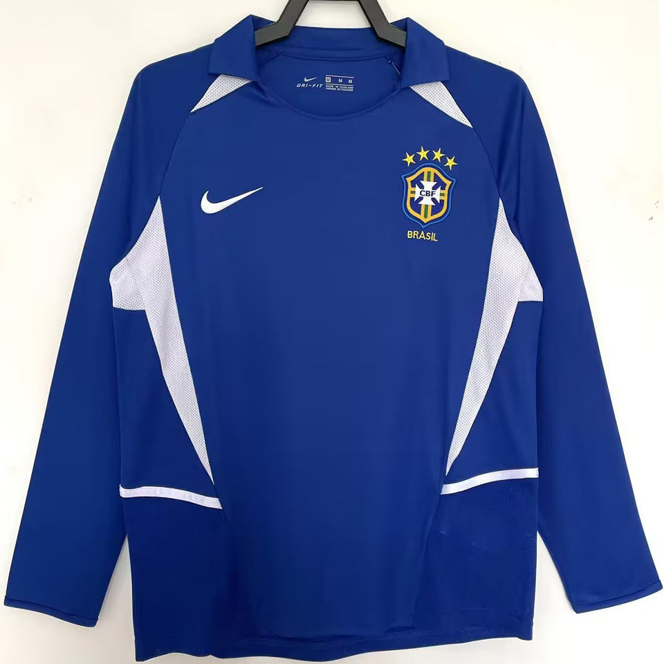 Maillot Brésil Extérieur Manches Longues Rétro
