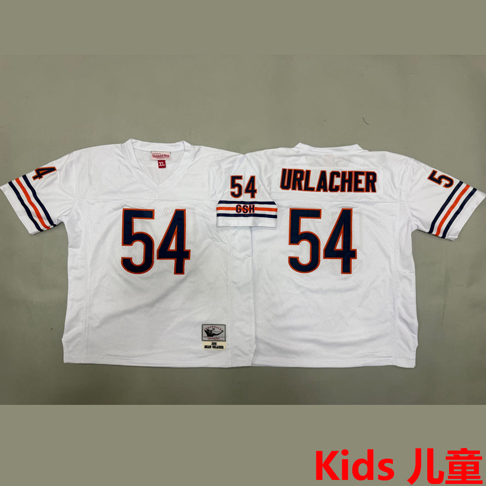 Maillot Urlacher 54 Chicago Bears Rétro Enfant