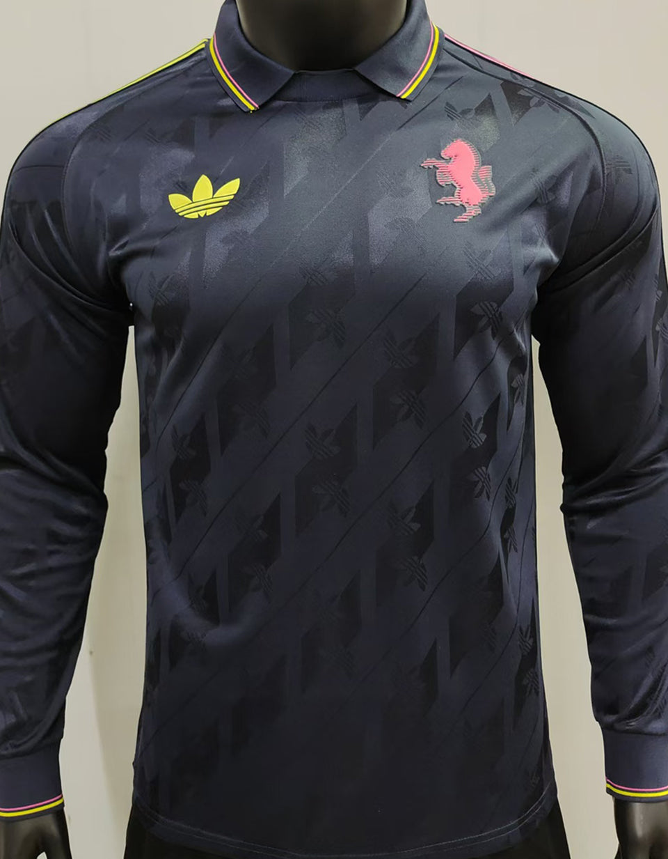 Maillot Juventus Manches Longues Rétro (Version Joueur)
