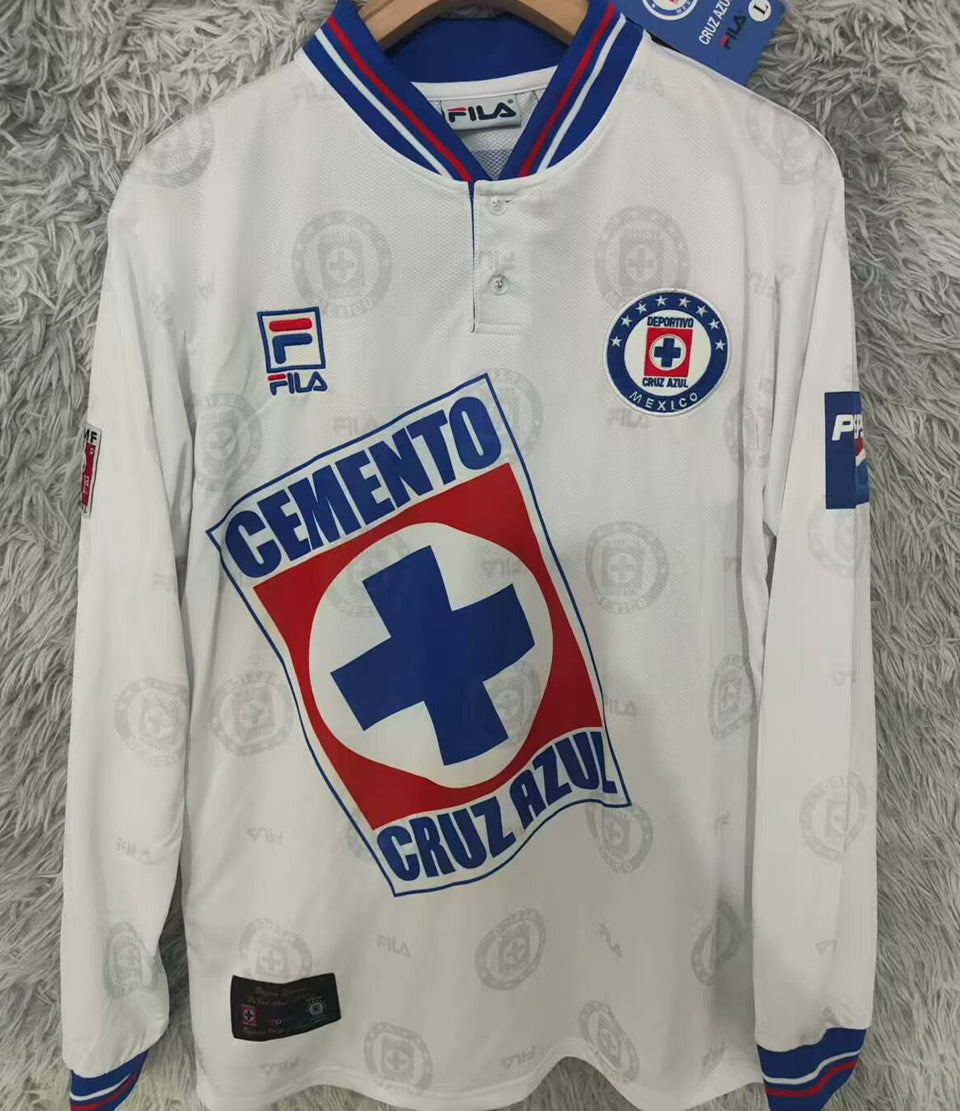 Maillot Cruz Azul Extérieur Manches Longues Rétro