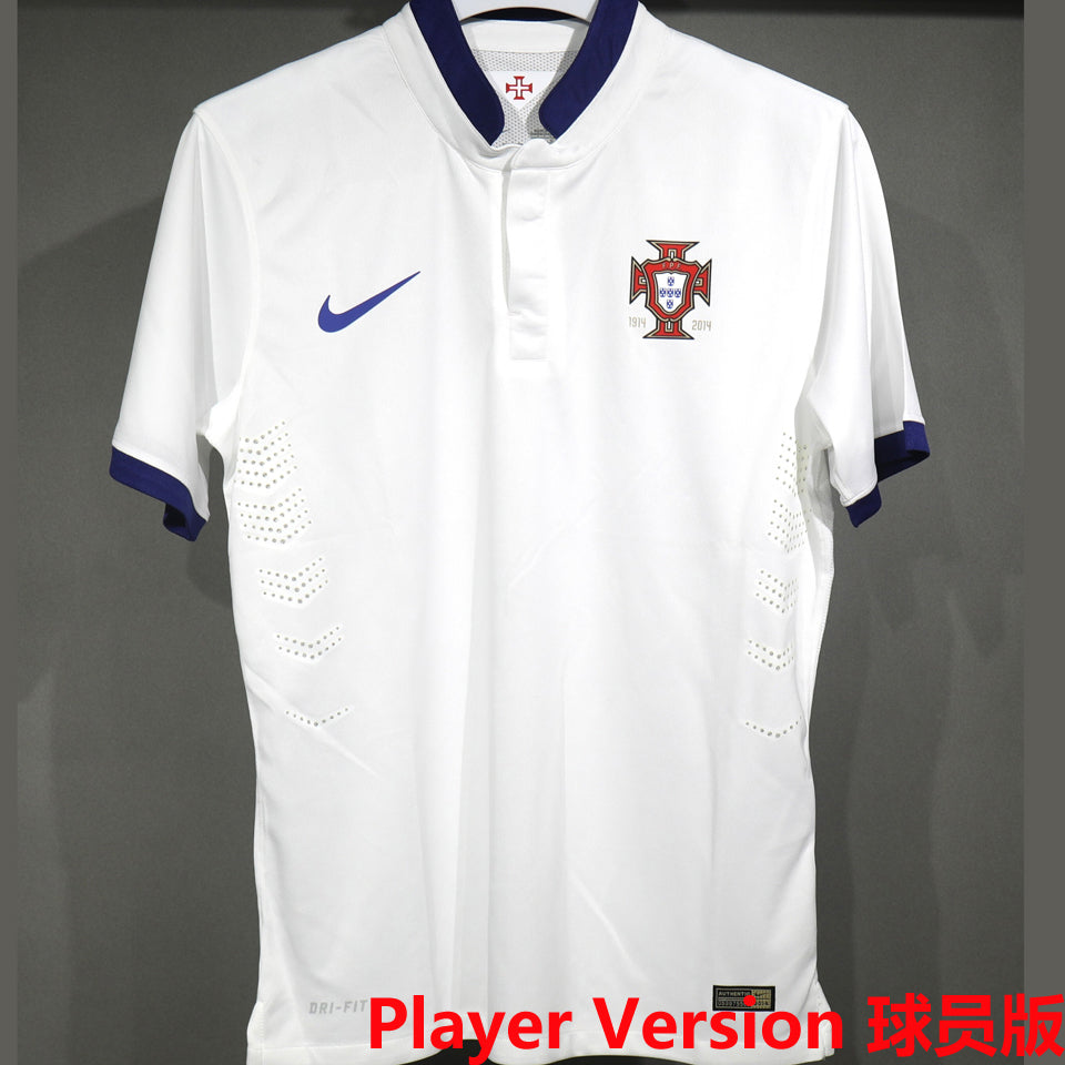 Maillot Portugal Extérieur Rétro 2014 (Version Joueur)
