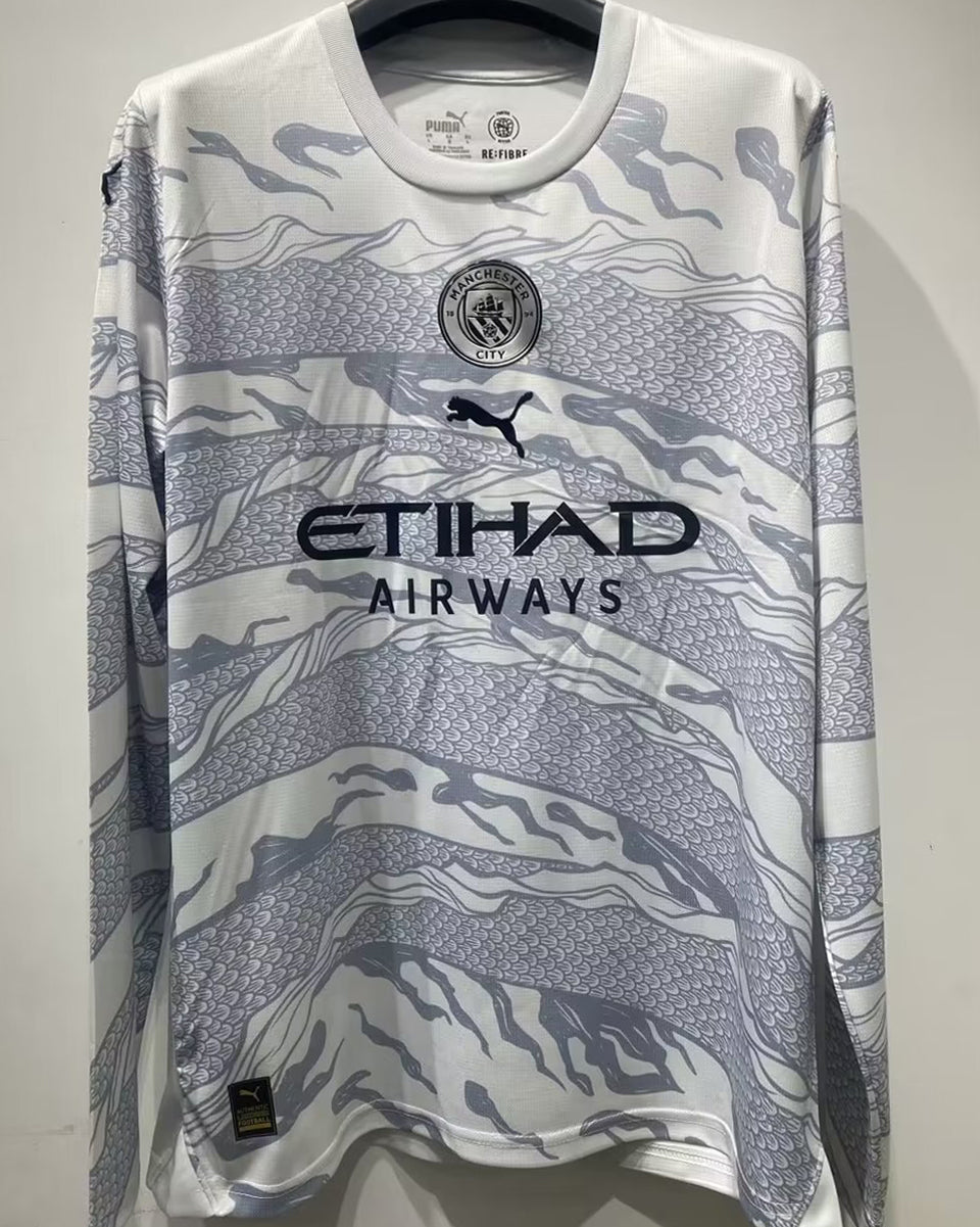 Maillot Manchester City Manches Longues 2024