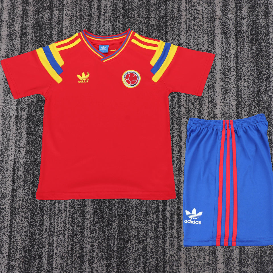 Maillot Colombie Extérieur Rétro Enfant