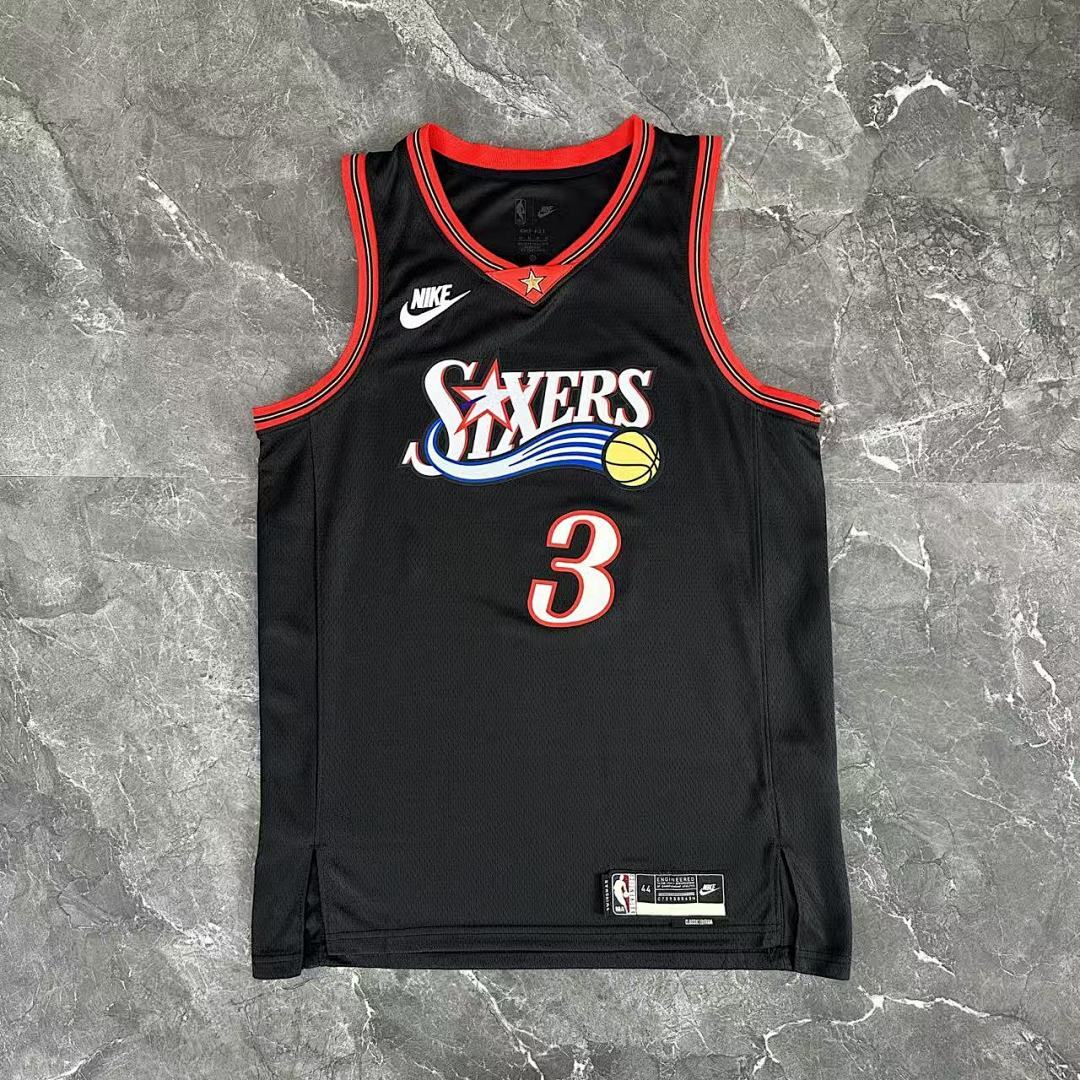 Maillot 76Ers Iverson 3 Rétro