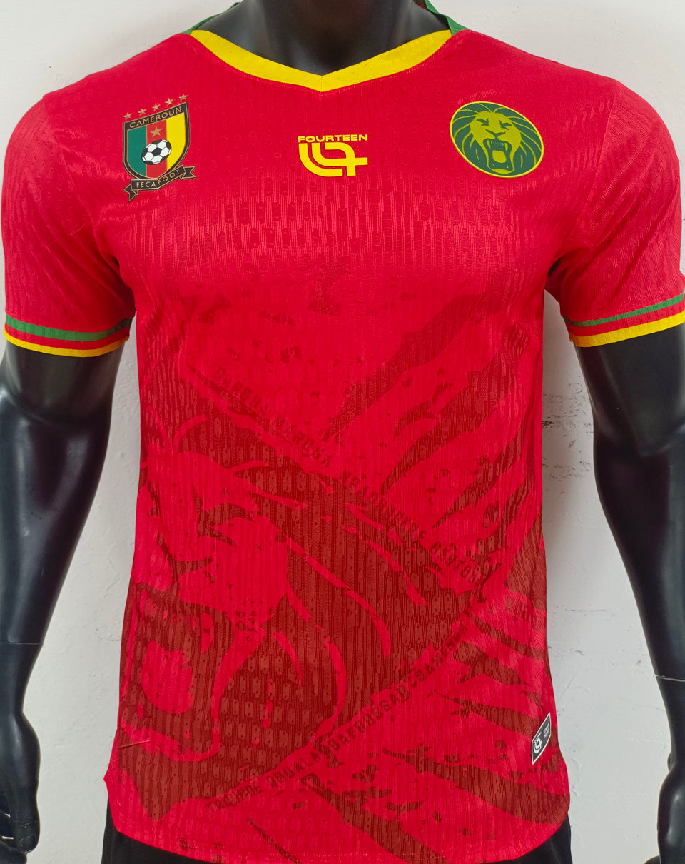 Maillot Cameroon Extérieur 2025/26 (Version Joueur)