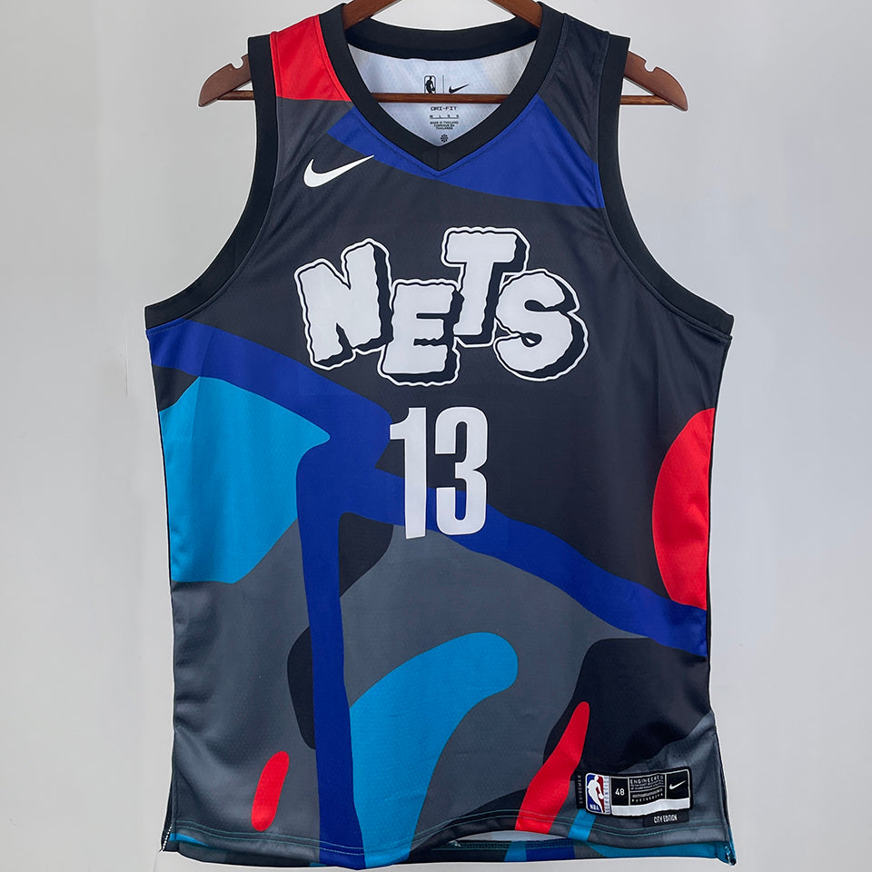 Maillot Nets Harden 13 City Editionk Nba Jerseys 2023/24