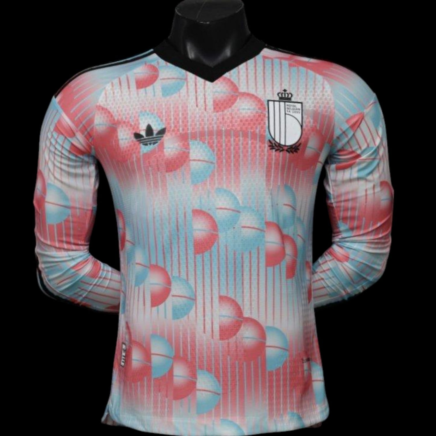 Maillot Belgique Manches Longues Extérieur 2026/27 (Version Joueur)