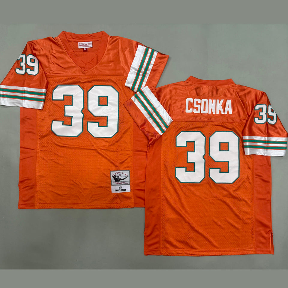 Maillot Csonka 39 Men S Miami Dolphins Rétro