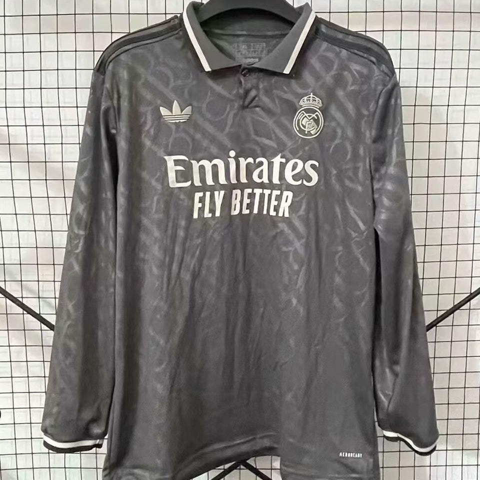 Maillot Real Madrid Third Manches Longues 2024/25