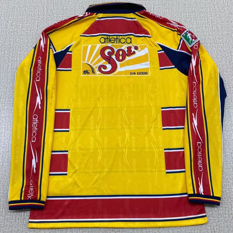 Maillot 00 Monarcas Morelia Domicile Manches Longues Rétro