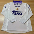 Maillot Real Madrid Domicile Manches Longues Rétro 1997/98