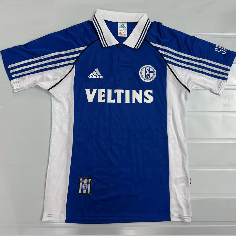 Maillot Schalke 04 Domicile Rétro 1998