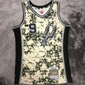 Maillot Spurs Parker 9 Camo Rétro 2013/14