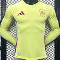 Maillot Espagne Extérieur Manches Longues 2024/25 (Version Joueur)
