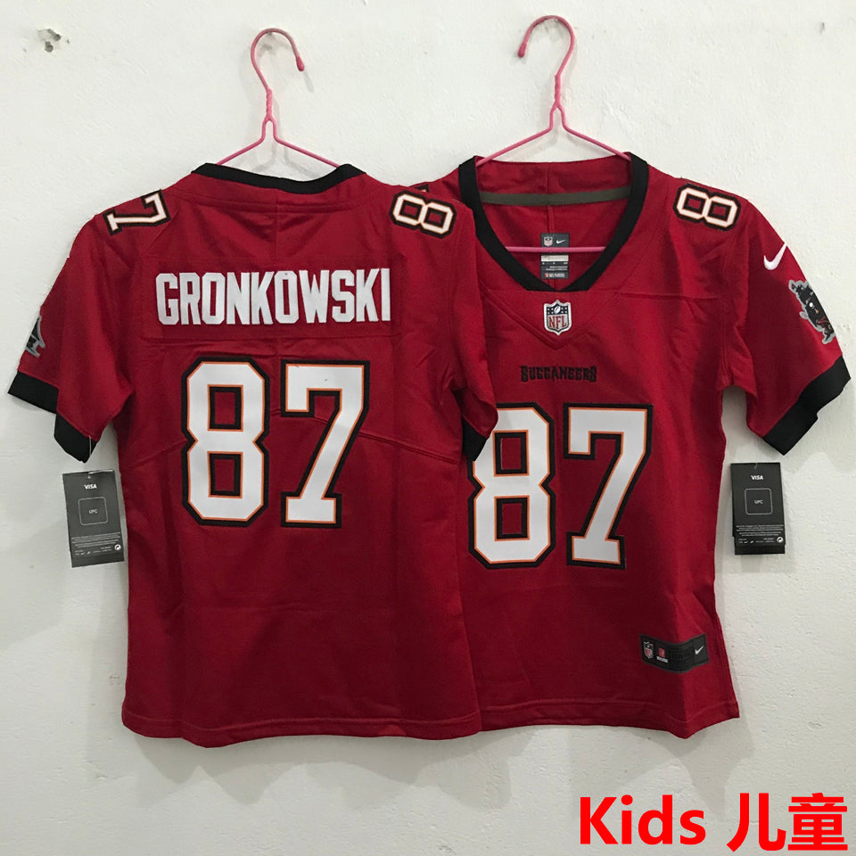 Maillot Gronkowski 87 Tampa Bay Buccaneers Enfant