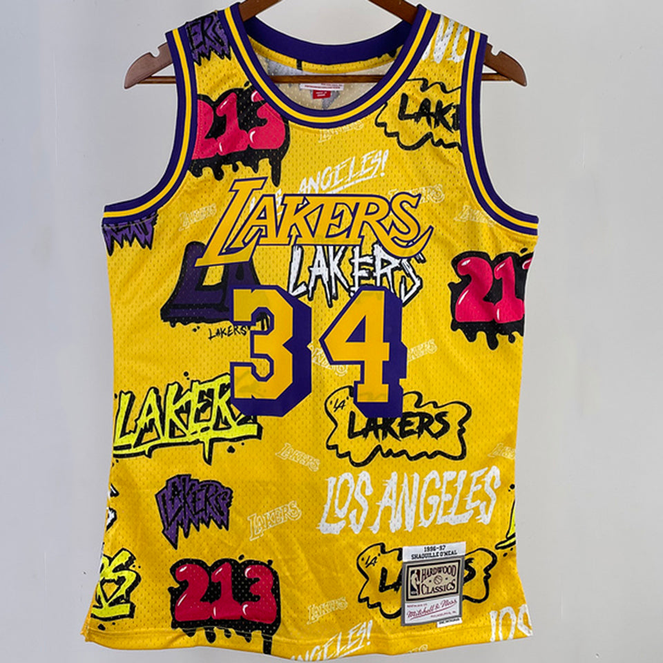 Maillot Lakers Oneal 34 Rétro 1996/97