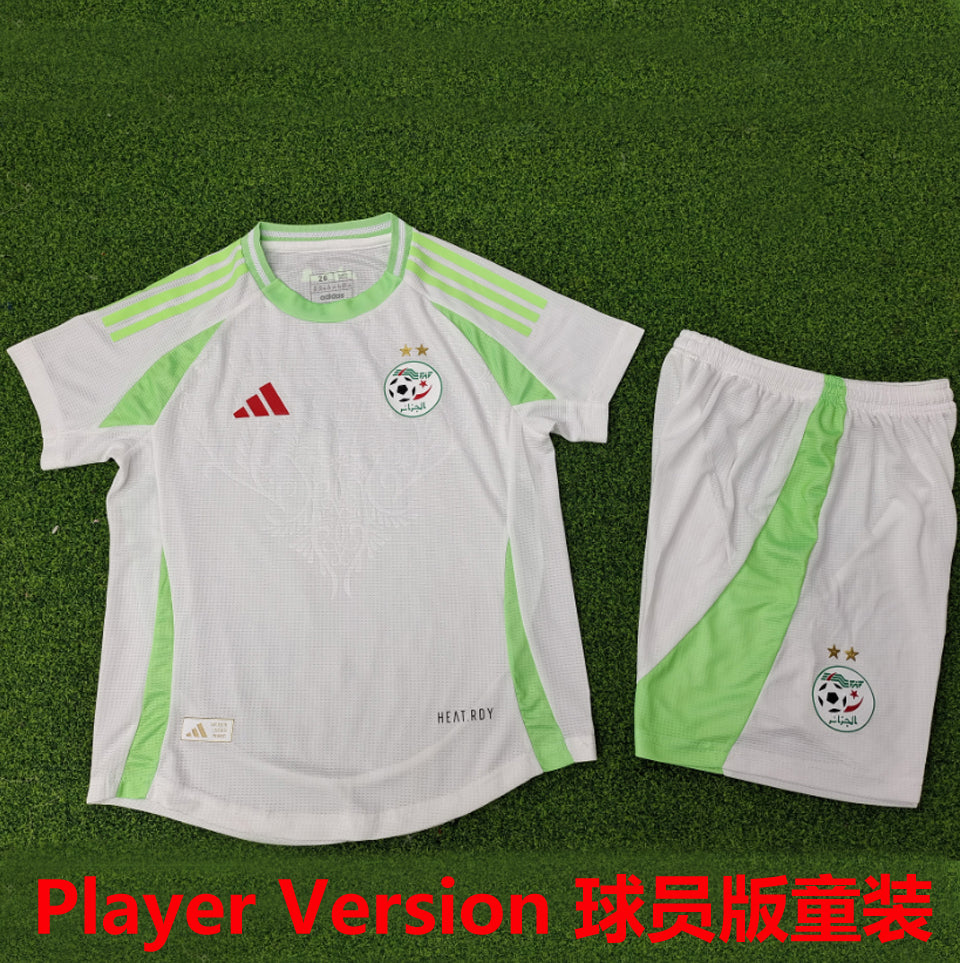 Maillot Algeria Domicile 2025 Enfant (Version Joueur)