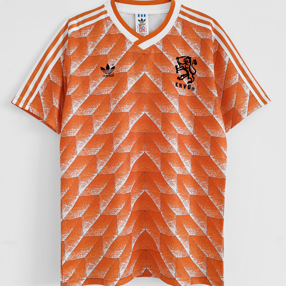 Maillot Pays-Bas Domicile Rétro 1988