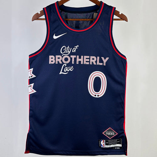 Maillot 76Ers Maxey 0 Sapphire 2023/24