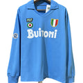 Maillot Naples Domicile Manches Longues Rétro 1987/88