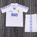 Maillot Real Madrid Domicile Rétro 1996 Enfant