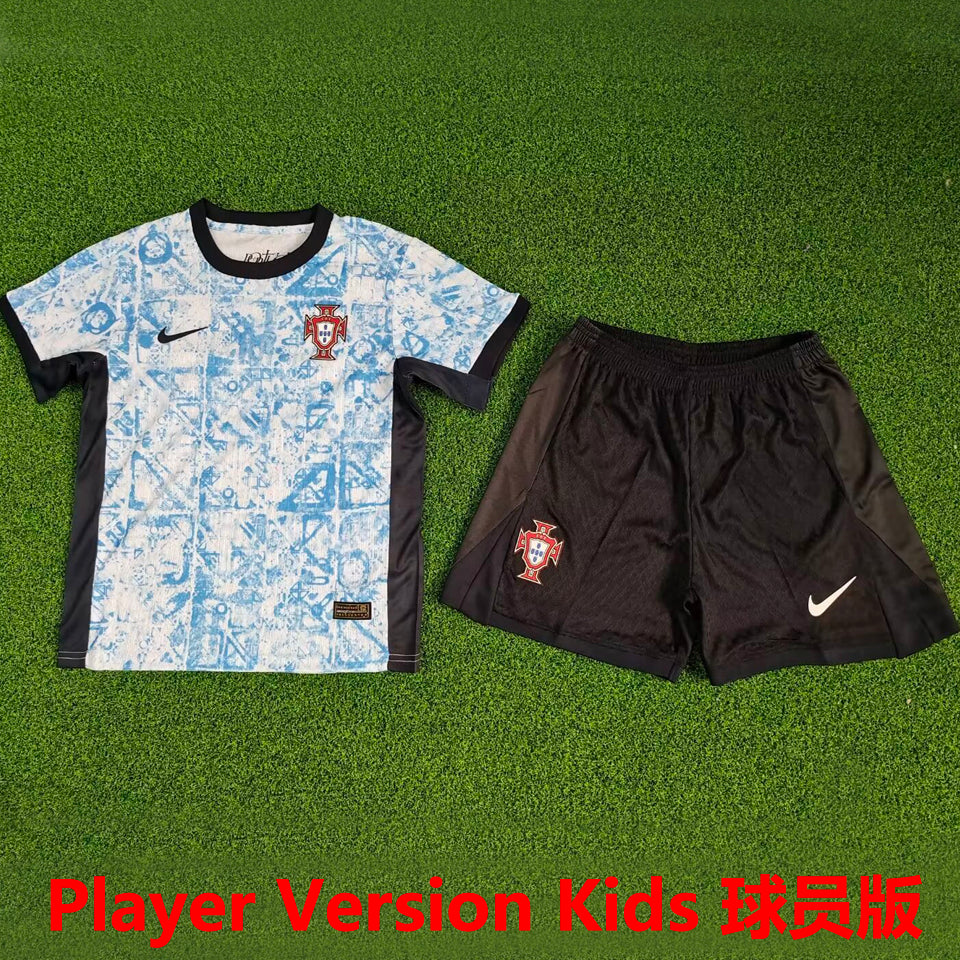 Maillot Portugal Extérieur 2024/25 Enfant (Version Joueur)