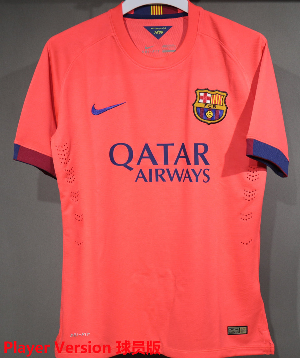 Maillot Barcelone Extérieur Rétro (Version Joueur)