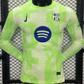 Maillot Barcelone Third Manches Longues 2024/25 (Version Joueur)