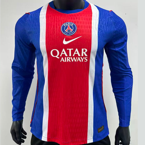 Maillot PSG Domicile Manches Longues 2026/27 (Version Joueur)