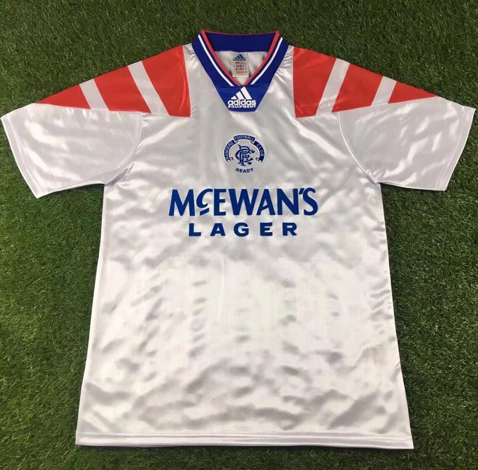 Maillot 1992 94 Rangers Extérieur Rétro