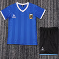Maillot Argentine Extérieur Rétro 1986 Enfant