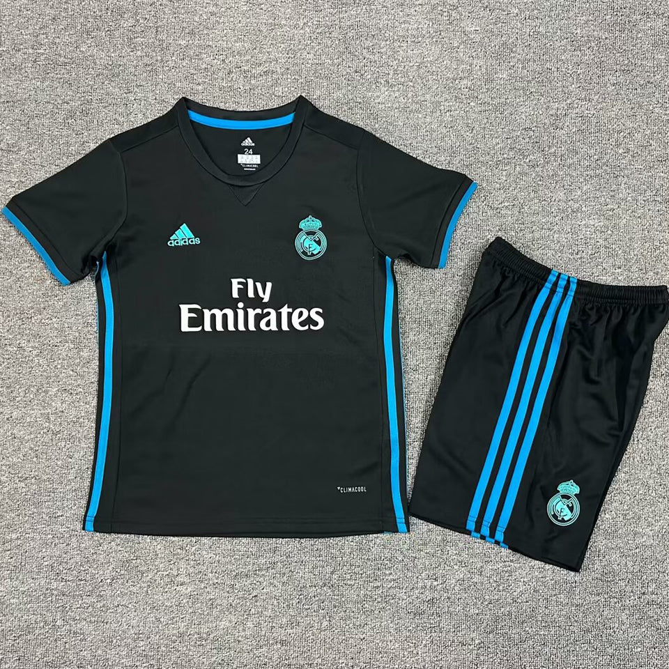 Maillot Real Madrid Extérieur Rétro 2017/18 Enfant