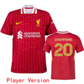 Maillot Liverpool Domicile 2024/25 (Version Joueur)
