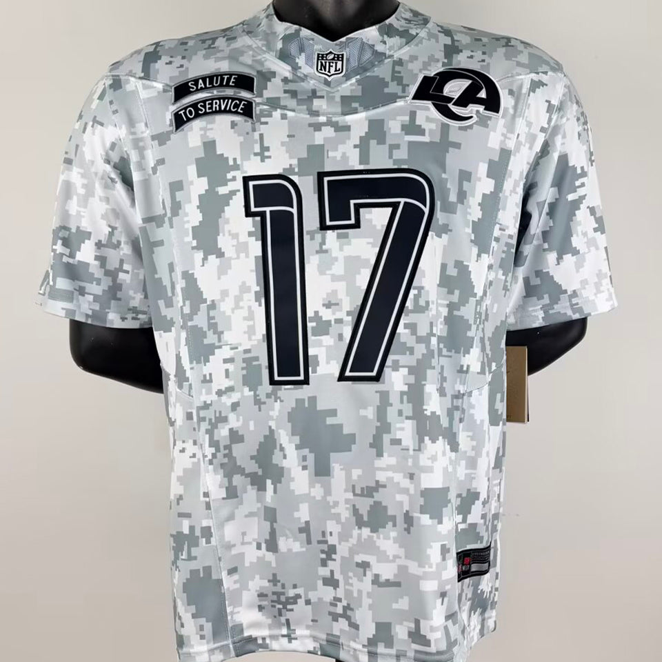 Maillot Nacua 17 Men S Los Angeles Rams Nfl