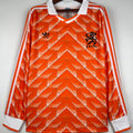 Maillot Pays-Bas Domicile Manches Longues Rétro 1988