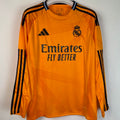 Maillot Real Madrid Extérieur Manches Longues 2024/25