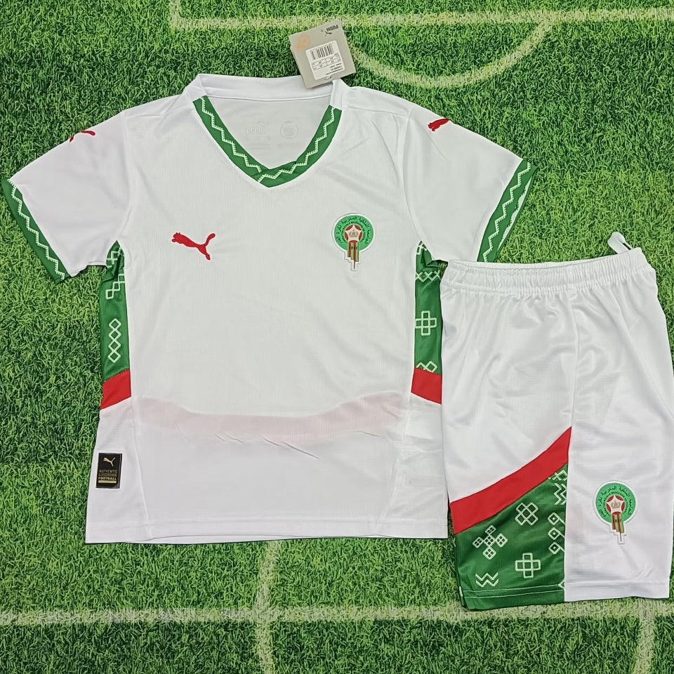 Maillot Maroc Extérieur 2025 Enfant